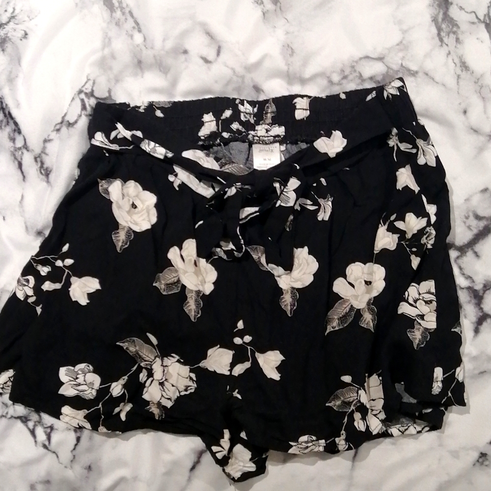 2 pairs of flowy hippy shorts